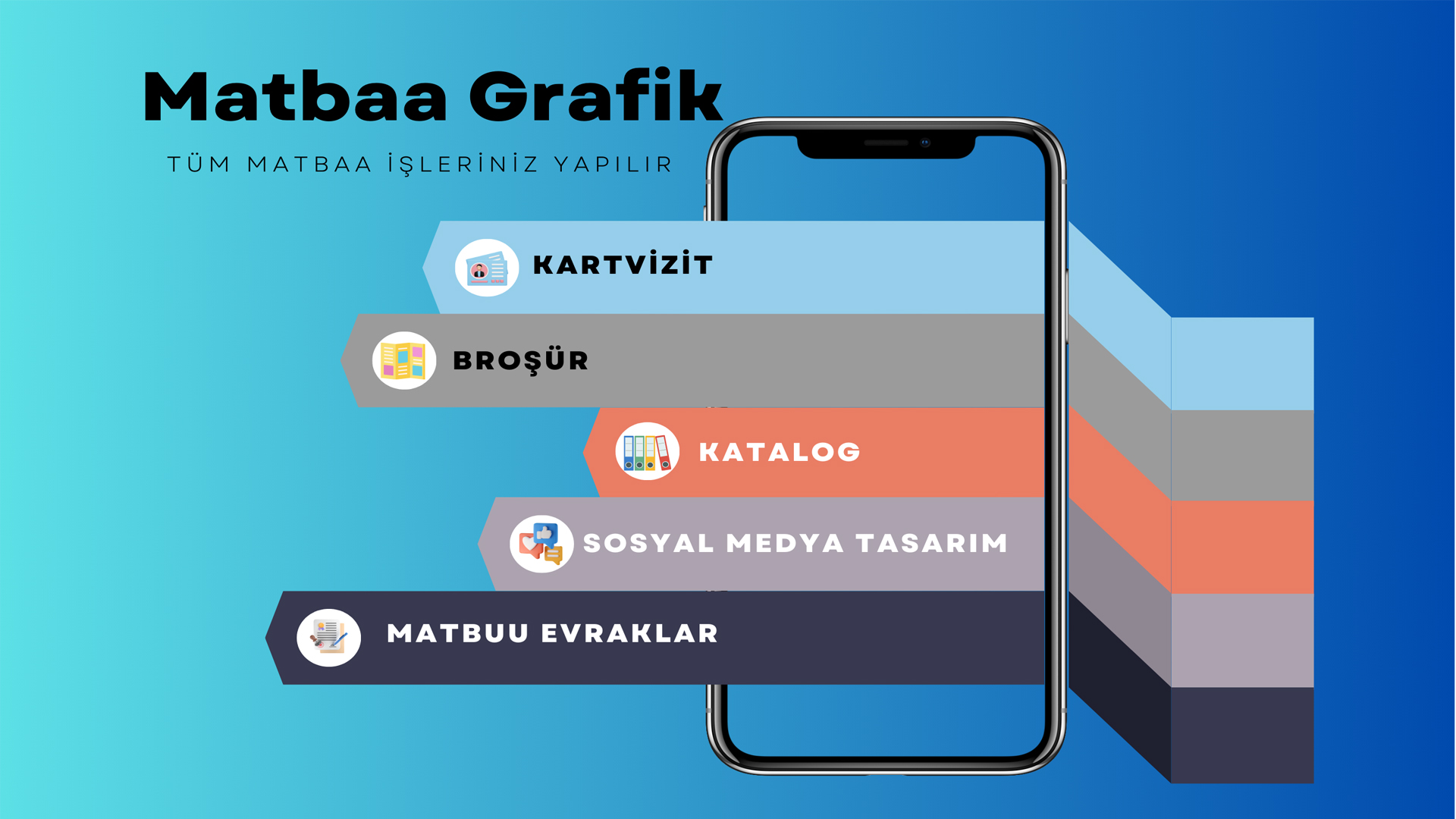 Matbaa Kartvizit Grafik Tasarım